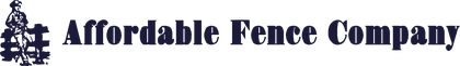 affordable fence company logo